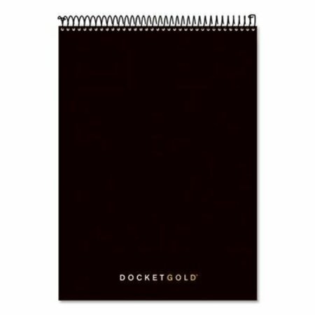 TOPS BUSINESS FORMS TOPS, DOCKET GOLD PLANNER & PROJECT PLANNER, COLLEGE, BLACK, 8.5 X 11.75, 70PK 63753